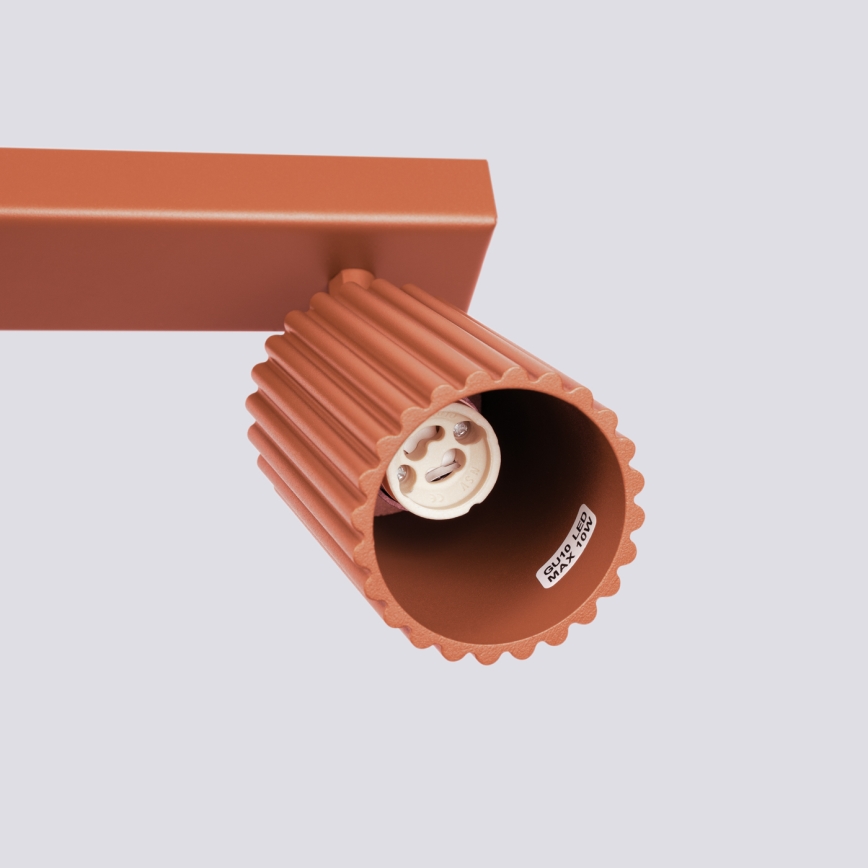 Brilagi - Spot LED CRESTO 2xGU10/10W/230V roșu