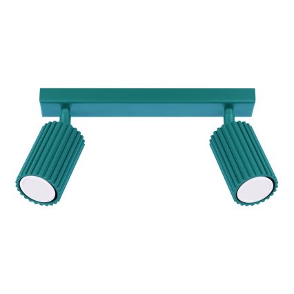 Brilagi - Spot LED CRESTO 2xGU10/10W/230V turcoaz