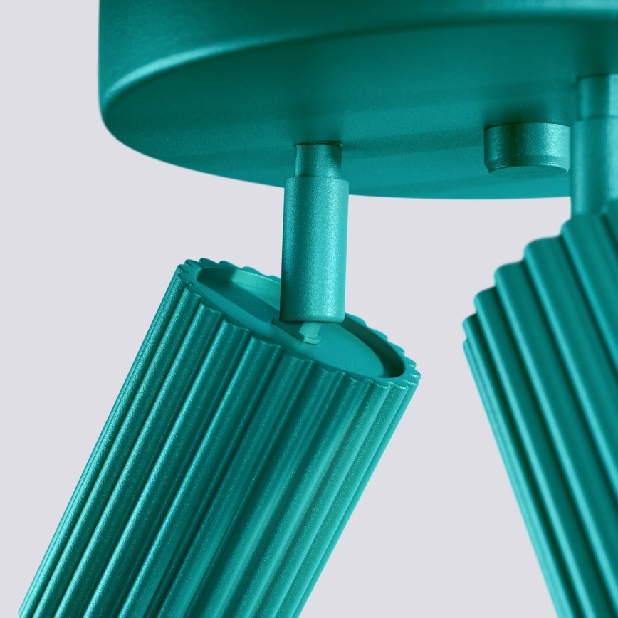 Brilagi - Spot LED CRESTO, 3 x GU10, 10 W, 230 V, turcoaz