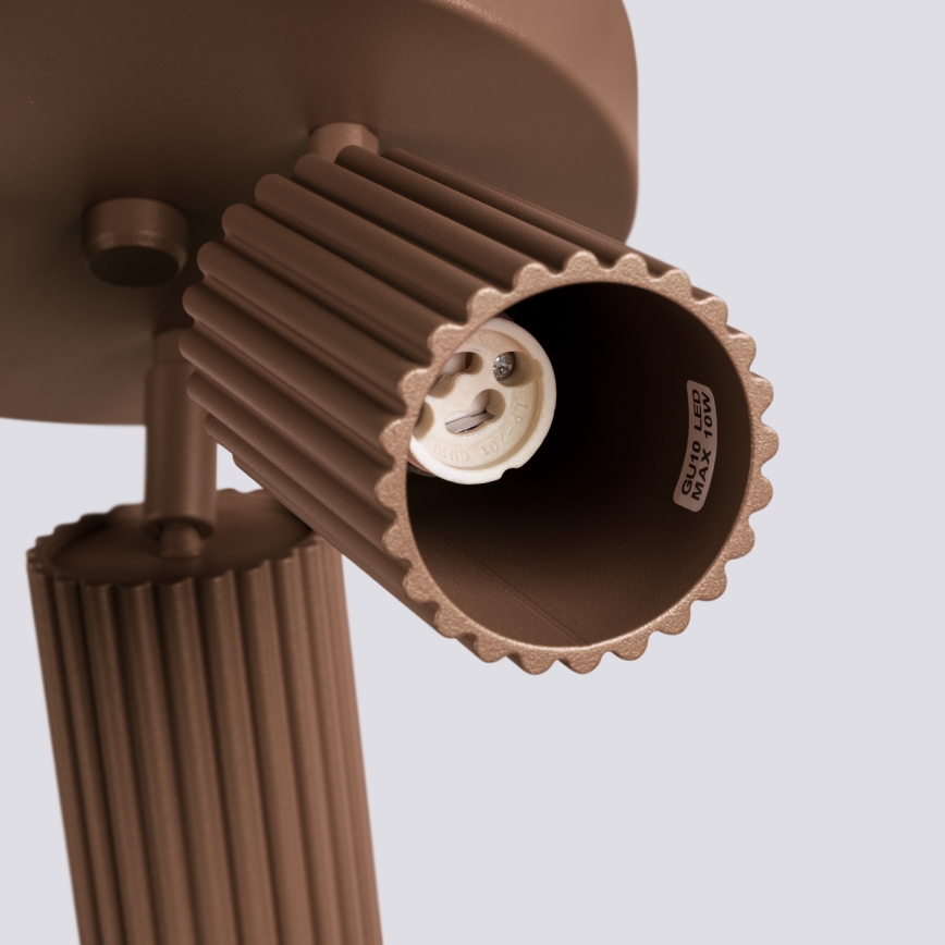 Brilagi - Spot LED CRESTO, 3x GU10, 10W, 230V, maro