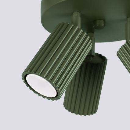 Brilagi - Spot LED CRESTO 3x GU10/10W/230V verde