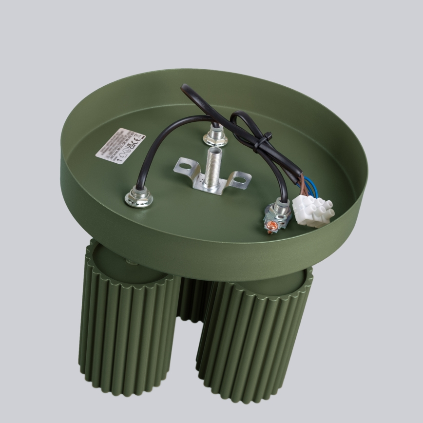 Brilagi - Spot LED CRESTO 3x GU10/10W/230V verde