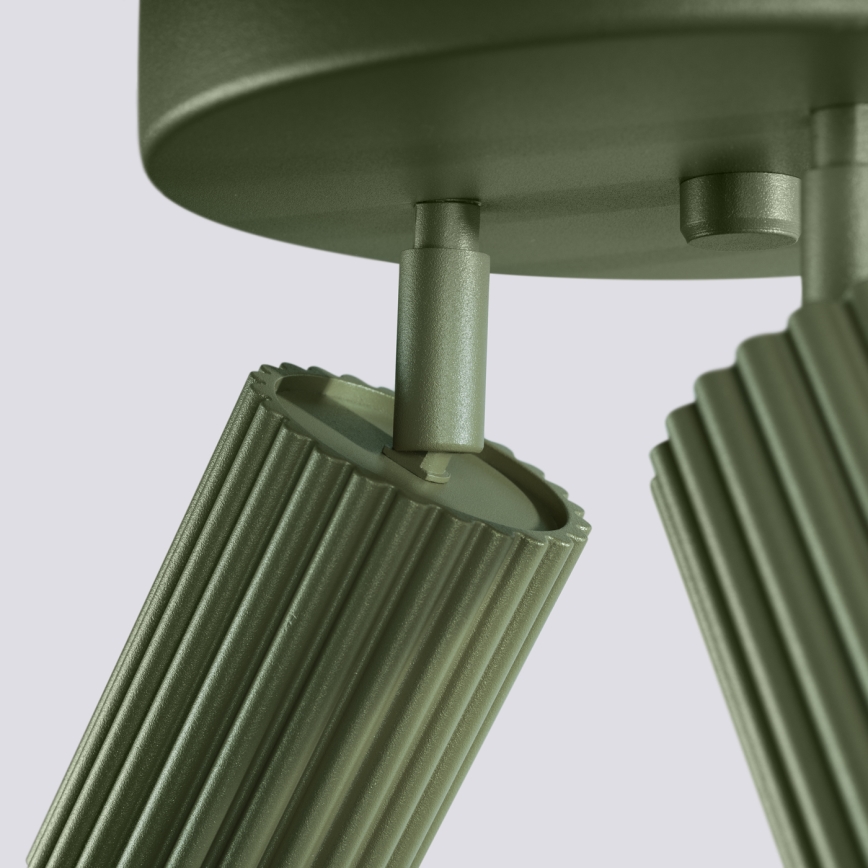 Brilagi - Spot LED CRESTO 3x GU10/10W/230V verde