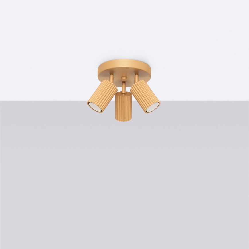 Brilagi - Spot LED CRESTO 3xGU10/10W/230V auriu