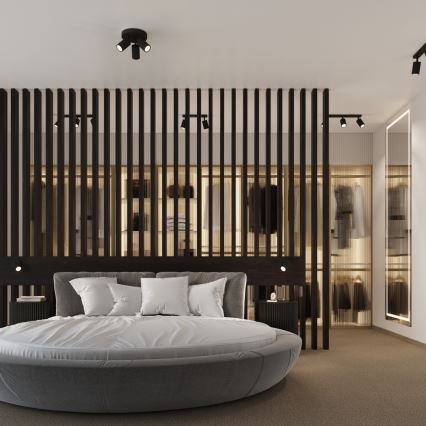 Brilagi - Spot LED CRESTO 3xGU10/10W/230V negru