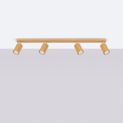 Brilagi - Spot LED CRESTO, 4 x GU10, 10 W, 230 V, auriu