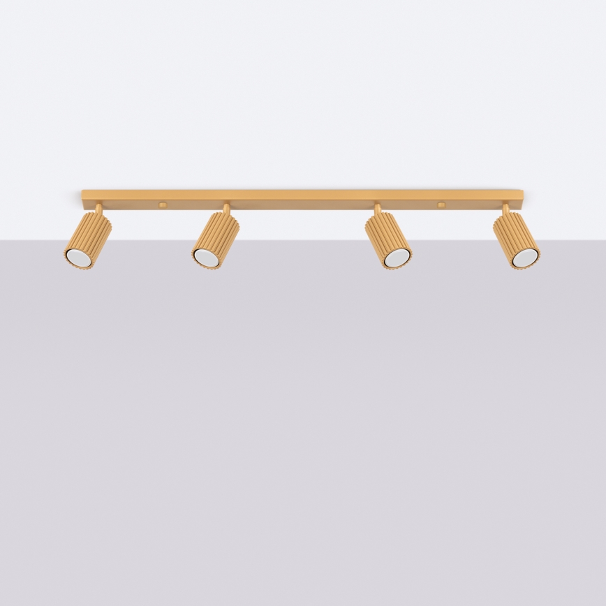 Brilagi - Spot LED CRESTO, 4 x GU10, 10 W, 230 V, auriu