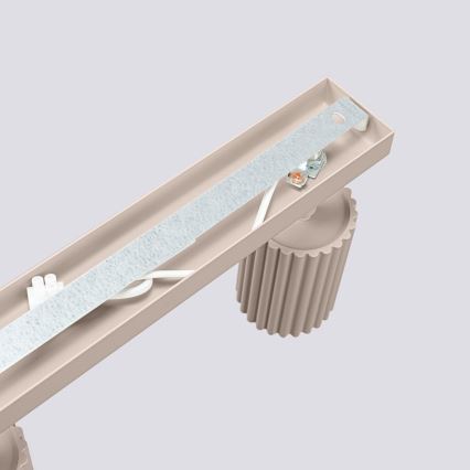 Brilagi - Spot LED CRESTO 4 x GU10, 10 W, 230 V, taupe