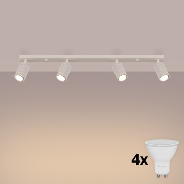 Brilagi - Spot LED CRESTO, 4x GU10, 10W, 230V, crem