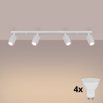 Brilagi - Spot LED CRESTO 4xGU10/10W/230V alb