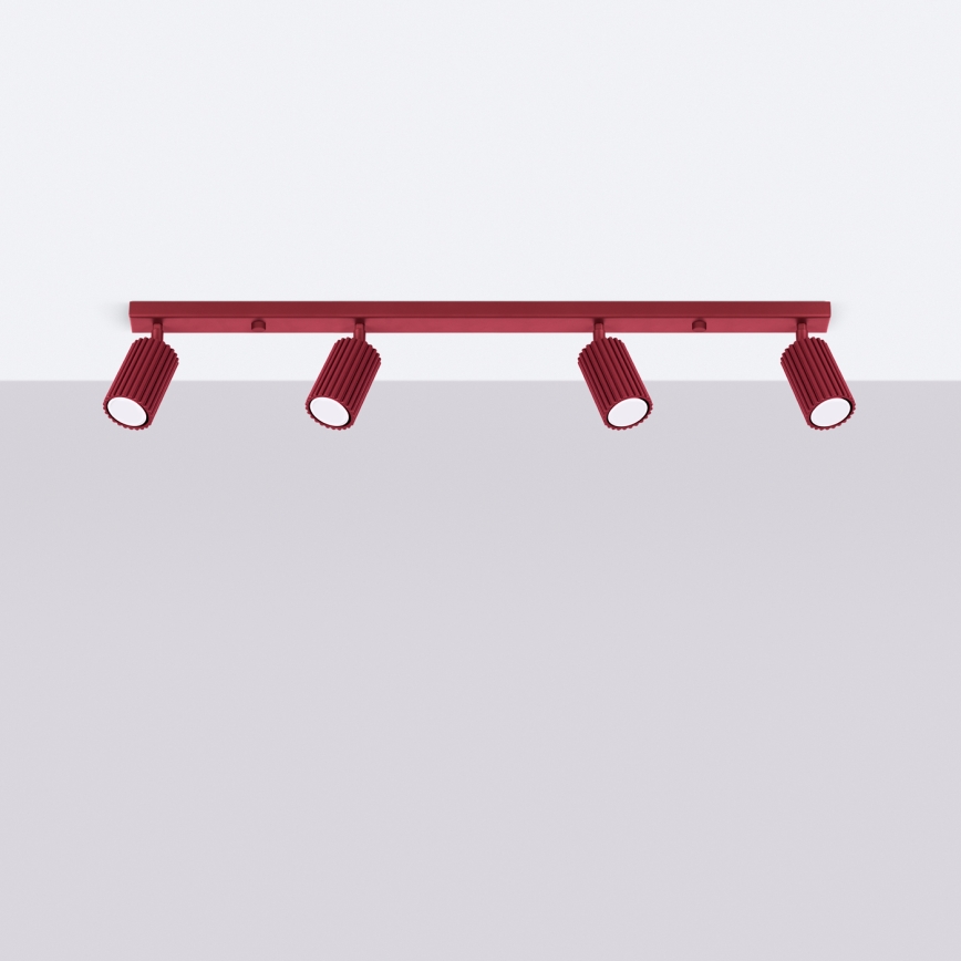 Brilagi - Spot LED CRESTO 4xGU10/10W/230V burgundiu