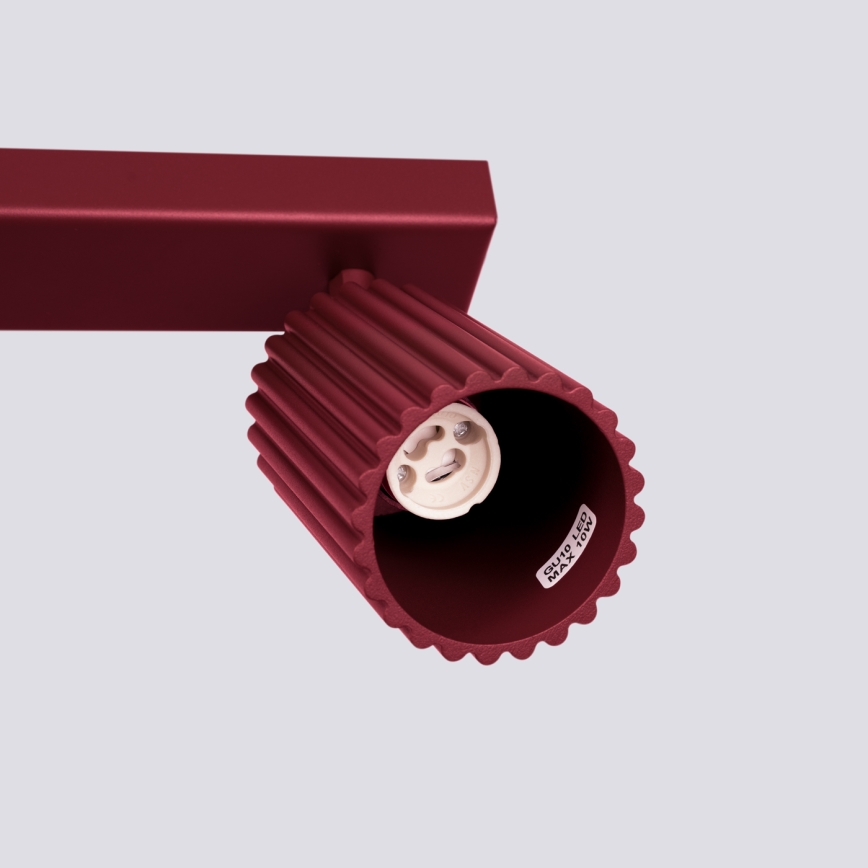 Brilagi - Spot LED CRESTO 4xGU10/10W/230V burgundiu