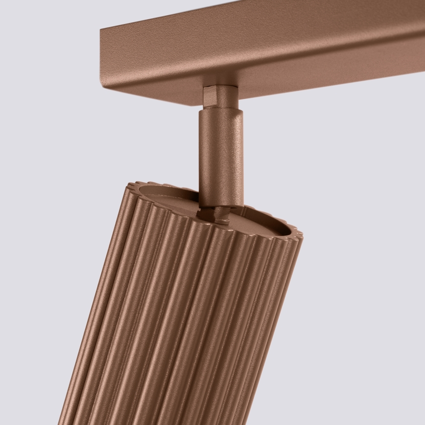 Brilagi - Spot LED CRESTO 4xGU10/10W/230V maro