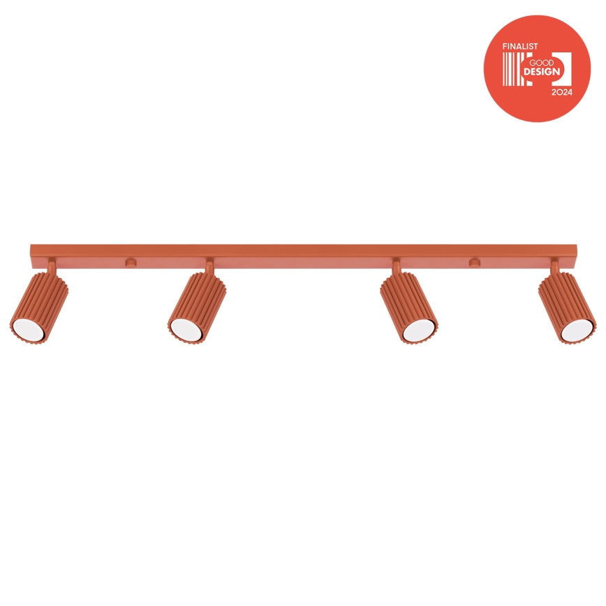 Brilagi - Spot LED CRESTO 4xGU10/10W/230V roșu