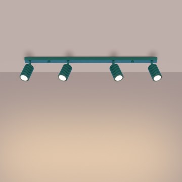 Brilagi - Spot LED CRESTO 4xGU10/10W/230V turcoaz