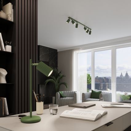 Brilagi - Spot LED CRESTO 4xGU10/10W/230V, verde