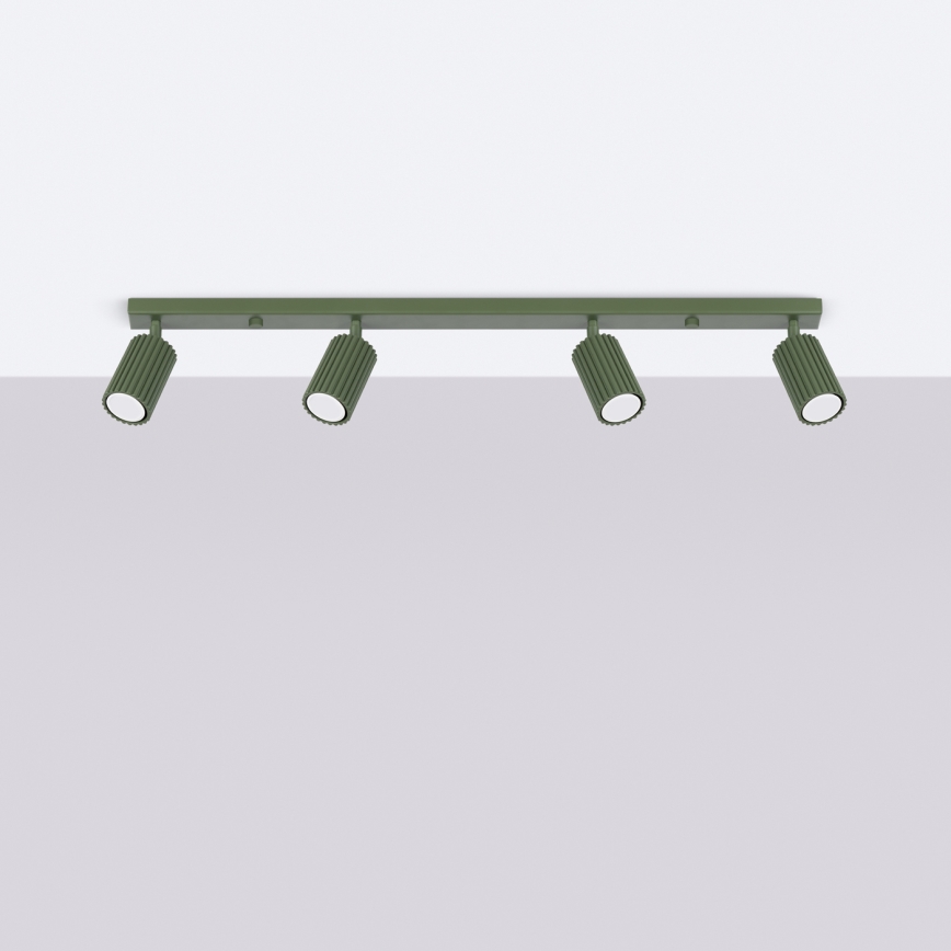 Brilagi - Spot LED CRESTO 4xGU10/10W/230V, verde