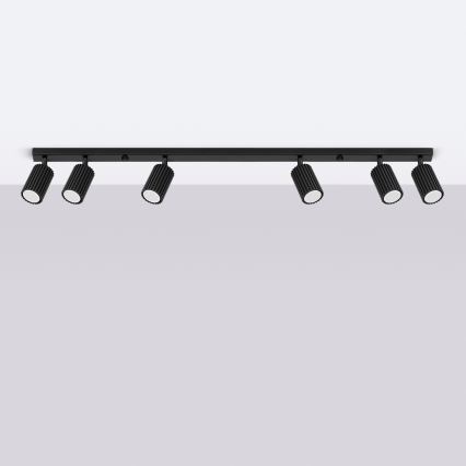 Brilagi - Spot LED CRESTO 6x GU10 / 10W / 230V, negru