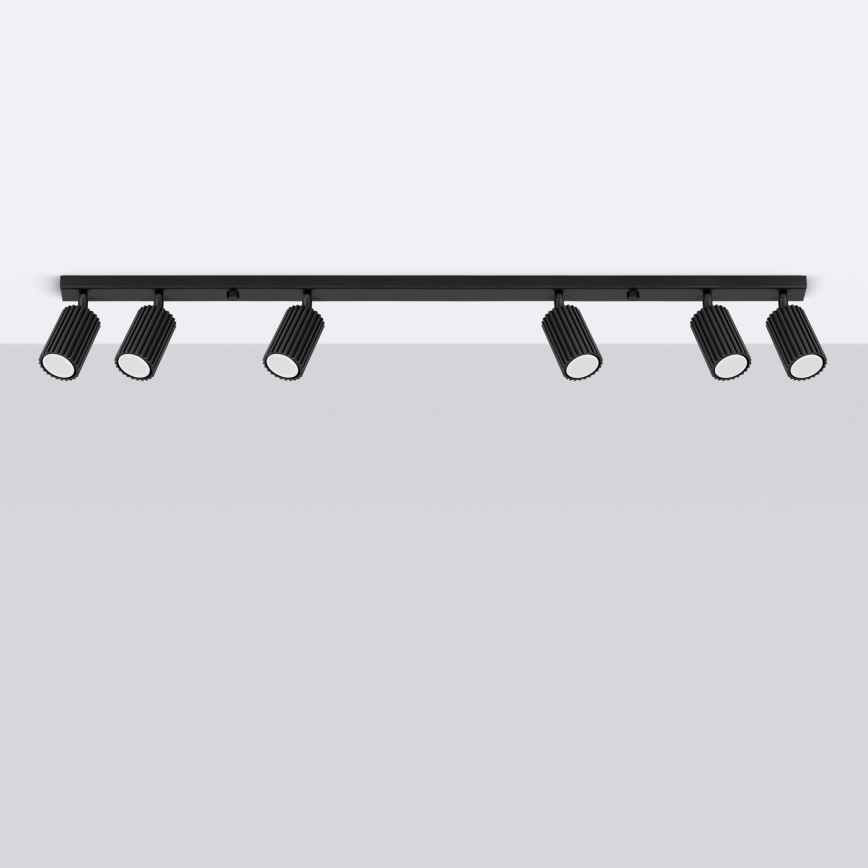 Brilagi - Spot LED CRESTO 6x GU10 / 10W / 230V, negru