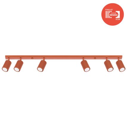 Brilagi - Spot LED CRESTO 6xGU10/10W/230V roșu
