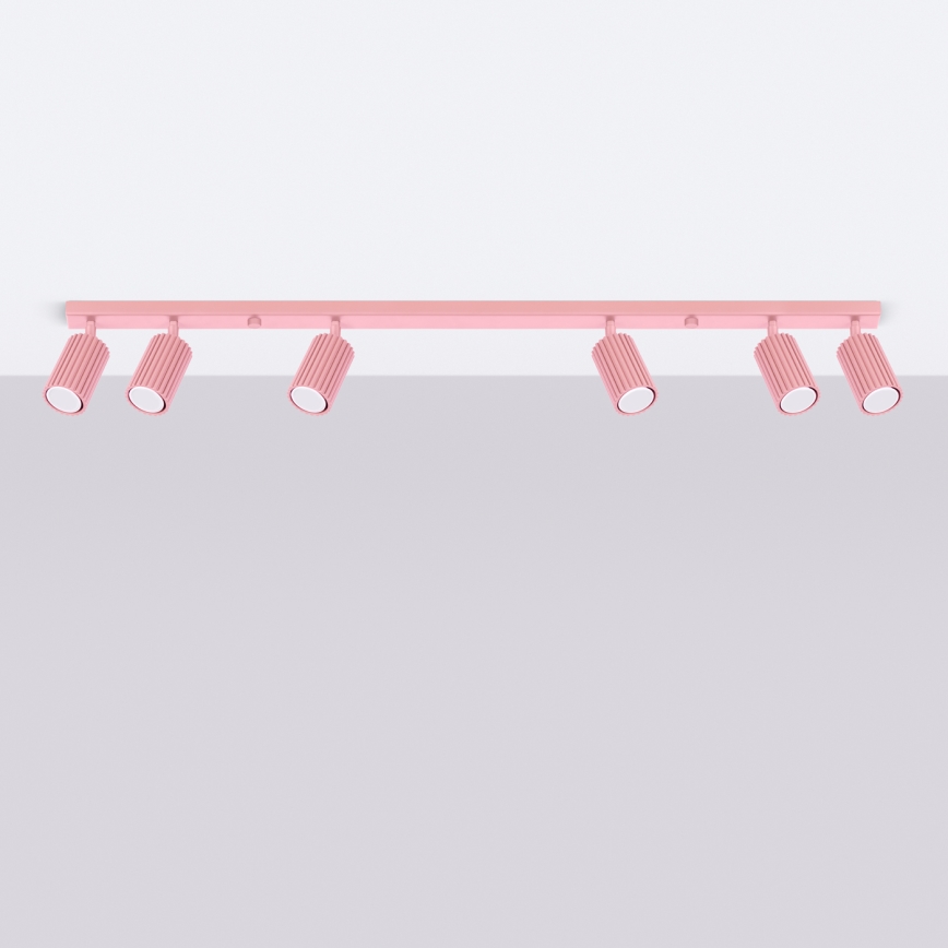 Brilagi - Spot LED CRESTO 6xGU10/10W/230V roz