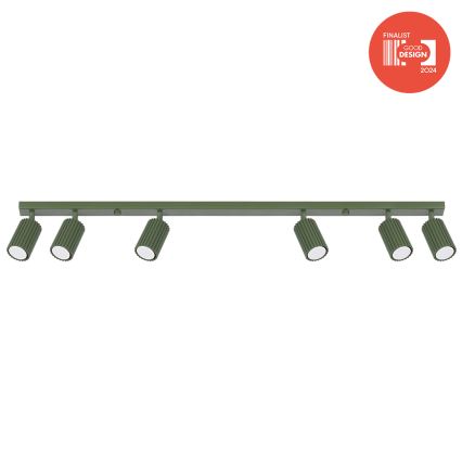 Brilagi - Spot LED CRESTO 6xGU10/10W/230V verde