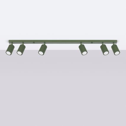 Brilagi - Spot LED CRESTO 6xGU10/10W/230V verde