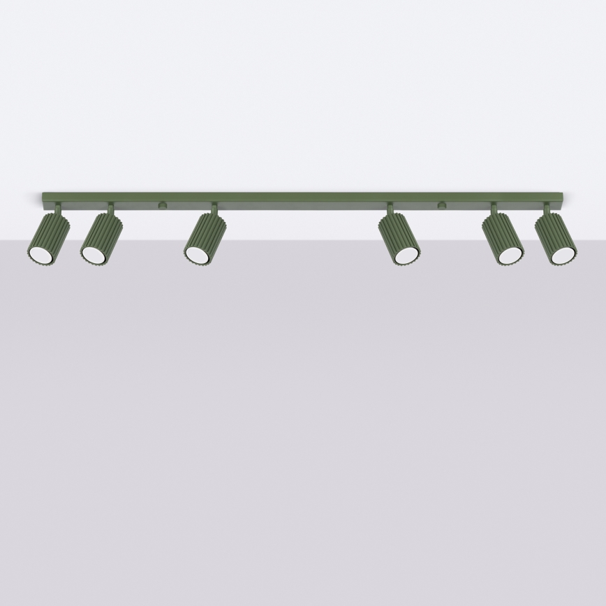 Brilagi - Spot LED CRESTO 6xGU10/10W/230V verde