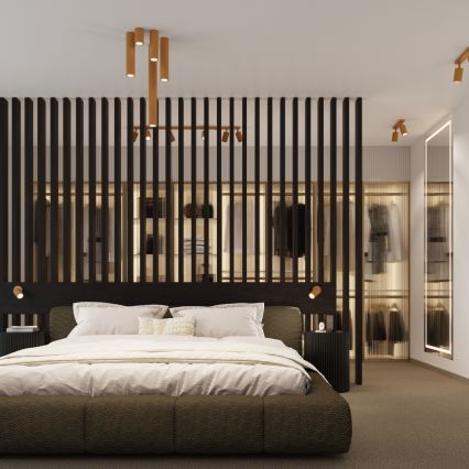 Brilagi - Spot LED CRESTO cu 1x soclu GU10, 10W/230V, 30 cm, auriu