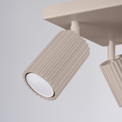 Brilagi - Spot LED de tavan CRESTO 4x GU10/10W/230V taupe