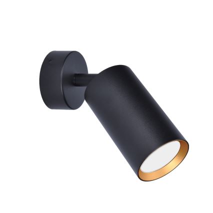 Brilagi - Spot LED RGBW dimabil SELE 1xGU10/4,8W/230V 3000K negru/auriu + telecomandă