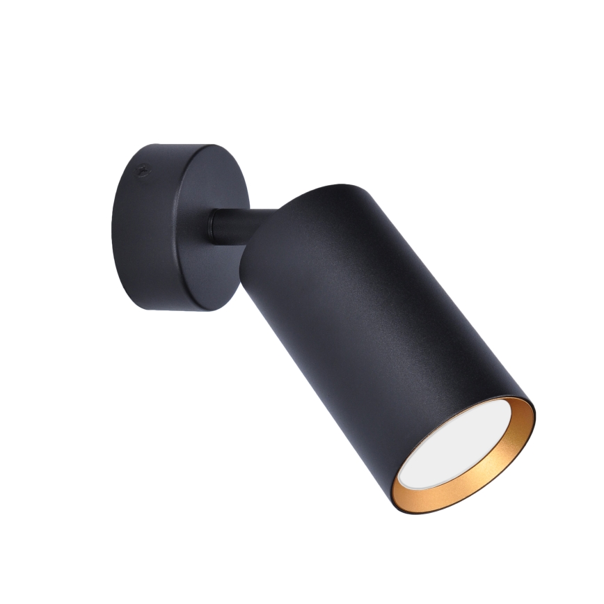 Brilagi - Spot LED RGBW dimabil SELE 1xGU10/4,8W/230V 3000K negru/auriu + telecomandă