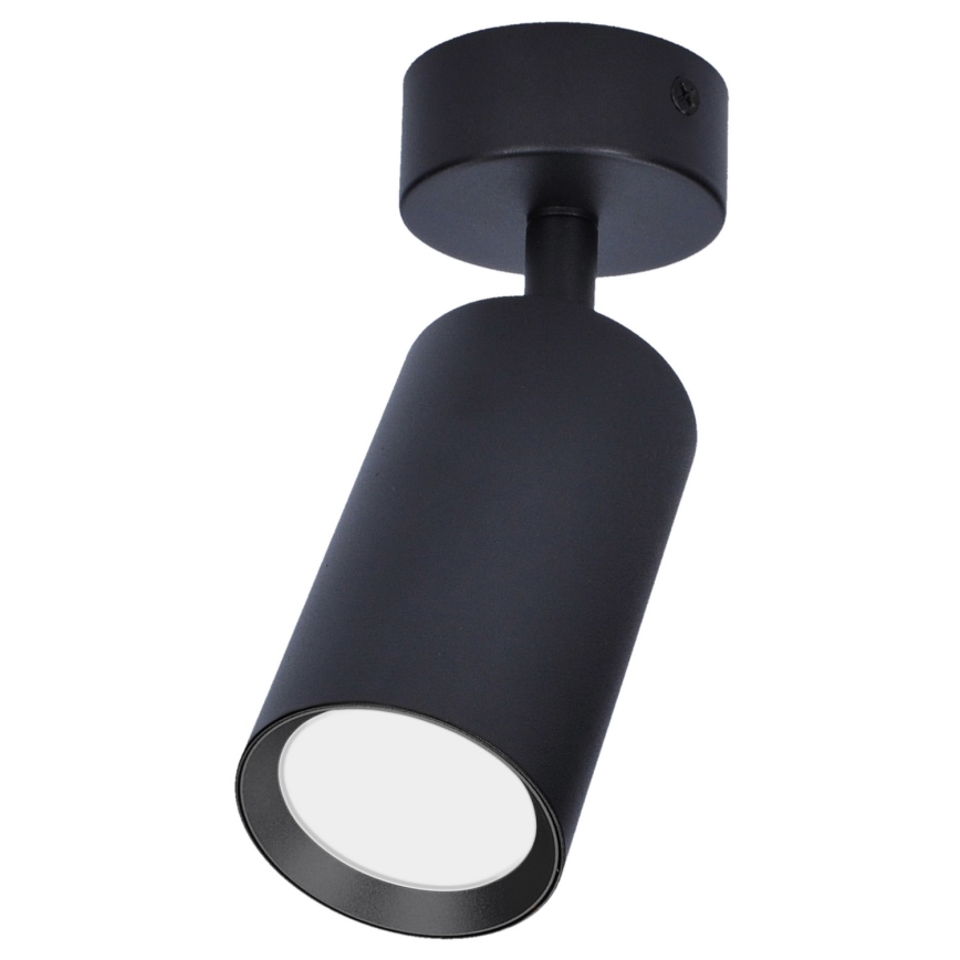 Brilagi - Spot LED RGBW dimabil SELE, 1x GU10/4,8W, 230V, 3000K, negru, cu telecomandă
