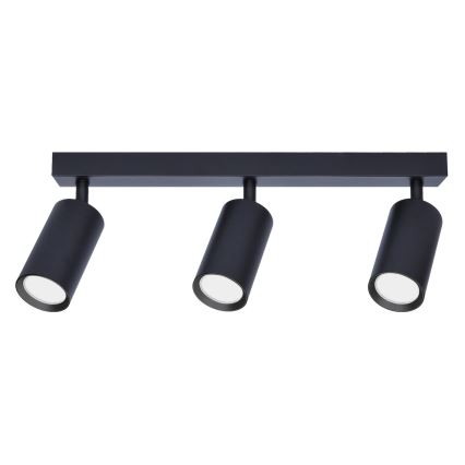 Brilagi - Spot LED RGBW dimmabil SELE, 3x GU10/4,8W/230V, 3000K, negru + telecomandă