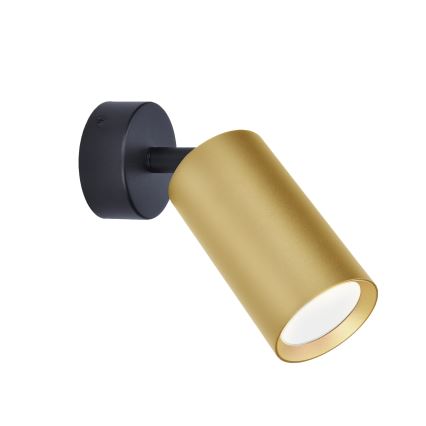 Brilagi - Spot LED RGBW reglabil SELE GOLDEN 1xGU10/4,8W/230V 3000K negru/auriu + telecomandă