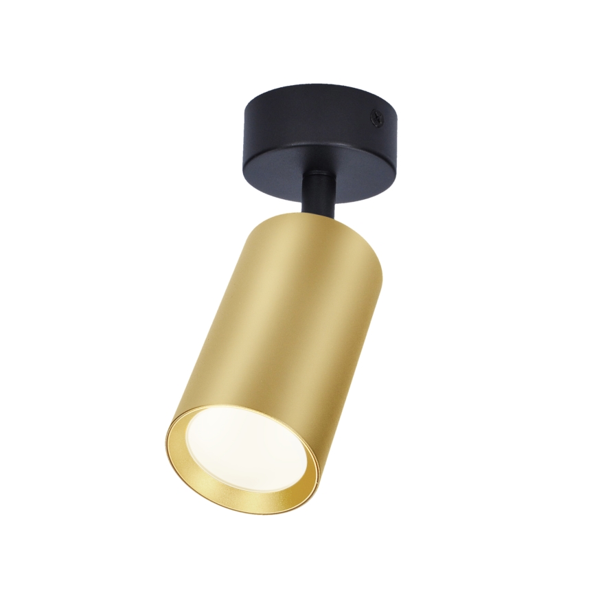 Brilagi - Spot LED RGBW reglabil SELE GOLDEN 1xGU10/4,8W/230V 3000K negru/auriu + telecomandă