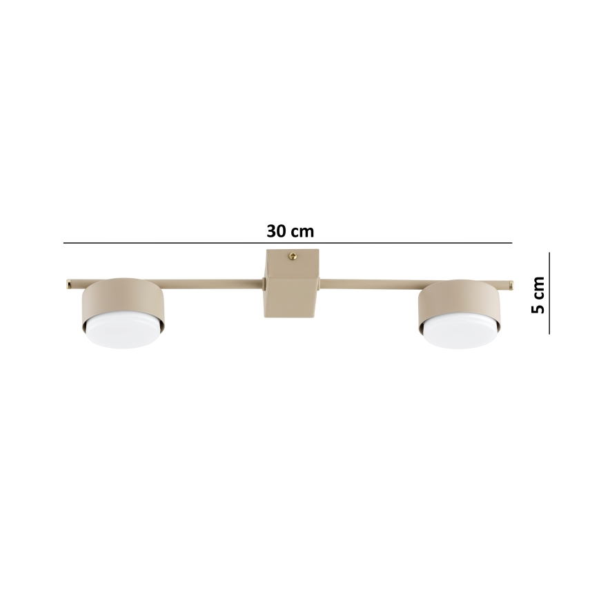 Brilagi - Spot LED MONO 2xGX53/30W/230V bej
