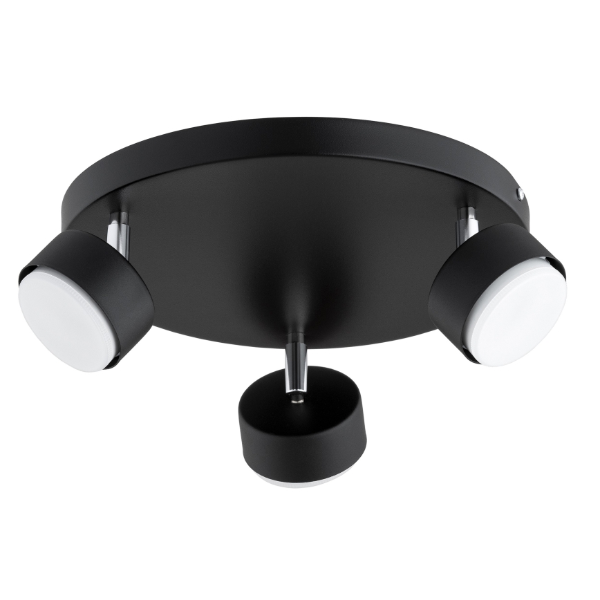 Brilagi - Spot LED MONO, 3 x GX53, 30 W, 230 V, negru
