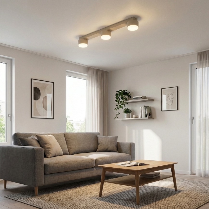 Brilagi - Spot LED MONO 3xGX53/13W/230V bej