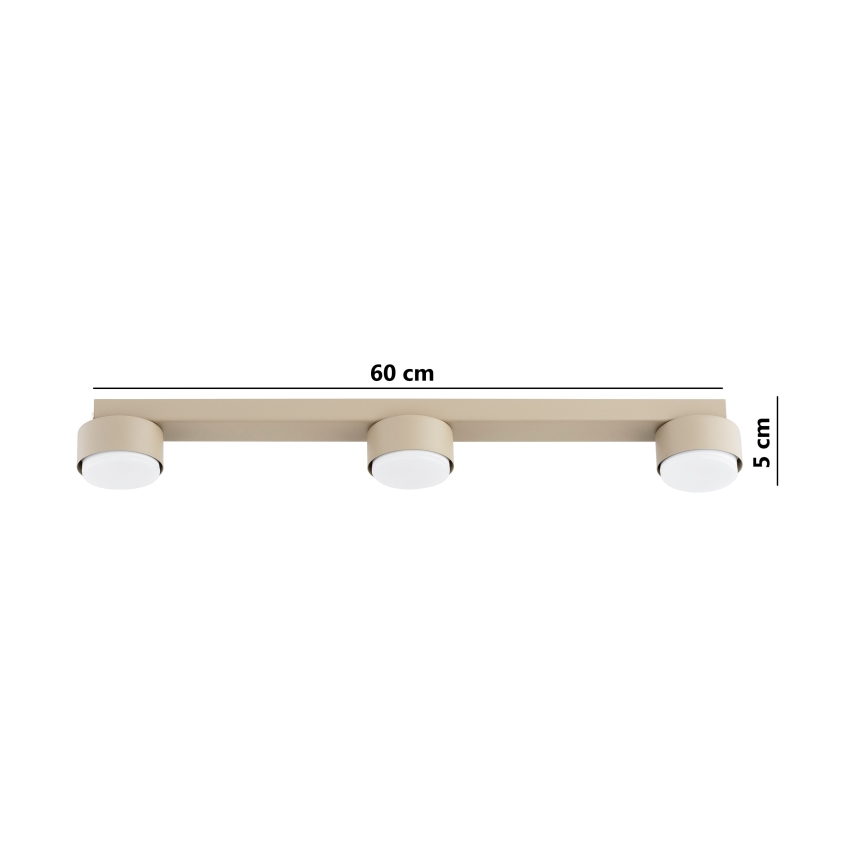Brilagi - Spot LED MONO 3xGX53/13W/230V bej