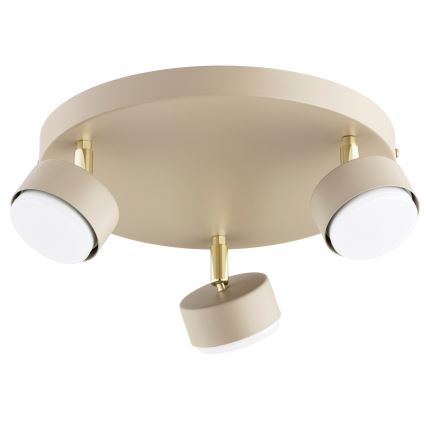 Brilagi - Spot LED MONO 3xGX53/30W/230V bej/auriu