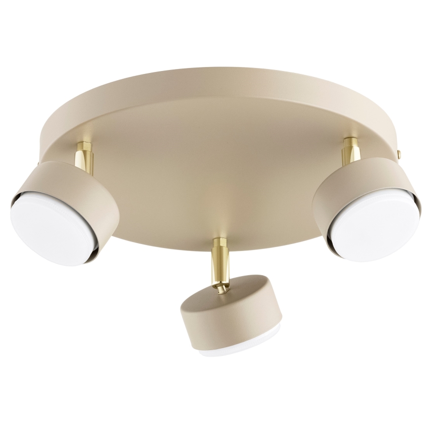 Brilagi - Spot LED MONO 3xGX53/30W/230V bej/auriu