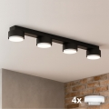 Brilagi - Spot LED MONO 4xGX53/30W/230V negru