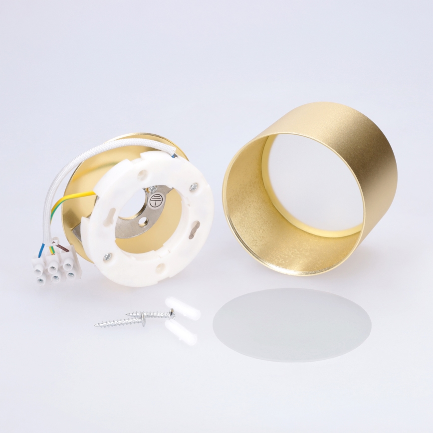 BRILAGI - Spot LED pentru baie SMOOTH 1xGX53/15W/230V 60x82 mm auriu IP54