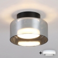 BRILAGI - Spot LED RGB+CCT dimabil AURA LUX 1xGX53/14W/230V 2700-6500K Wi-Fi Tuya negru/fumuriu