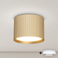 Brilagi - Spot LED RGB+CCT dimmabil STRIPY 1xGX53/14W/230V 2700-6500K Wi-Fi Tuya auriu