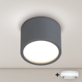 BRILAGI - Spot LED RGB+CCT reglabil pentru baie SMOOTH1xGX53/14W/230V 60x82 mm 2700-6500K Wi-Fi Tuya antracit IP54