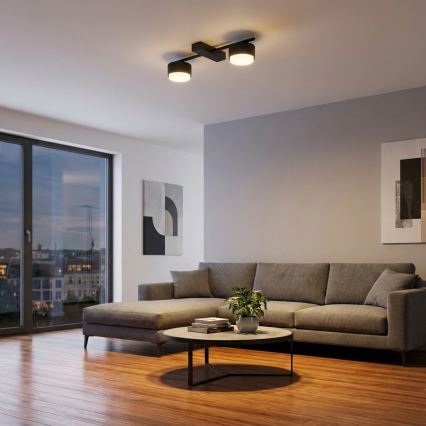 Brilagi - Lampă spot LED RGB+CCT reglabilă MONO 2xGX53/14W/230V 2700-6500K Wi-Fi Tuya neagră