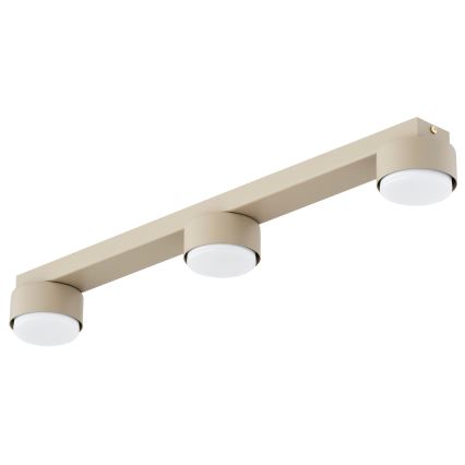 Brilagi - Spot LED RGB+CCT reglabil MONO 3xGX53/14W/230V 2700-6500K Wi-Fi Tuya bej