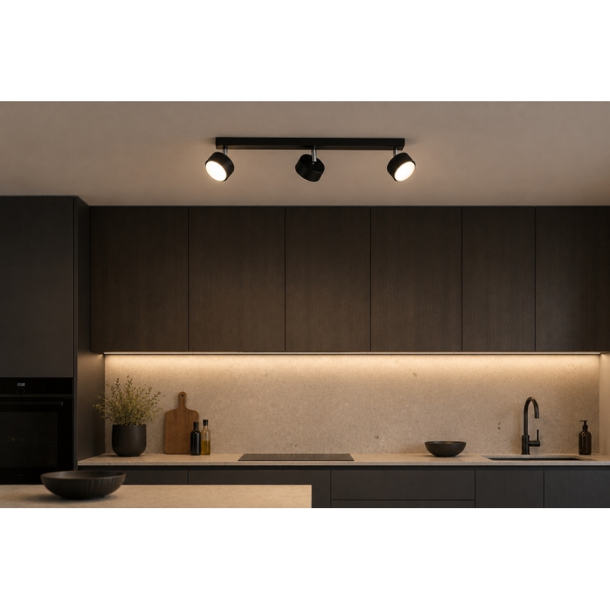 Brilagi - LED RGB+CCT spot dimabil MONO 3xGX53/14W/230V 2700-6500K Wi-Fi Tuya negru